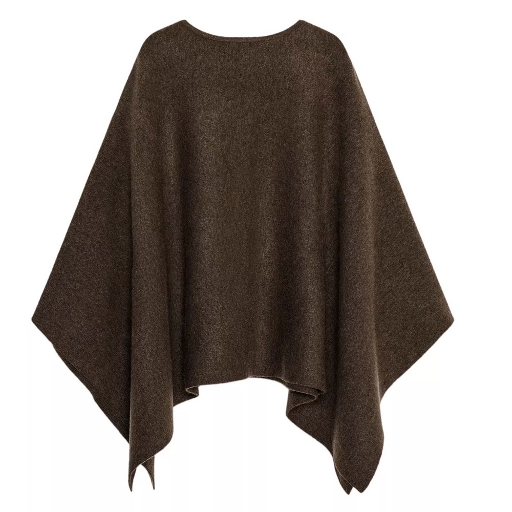 Elegant Brown Women's Cape